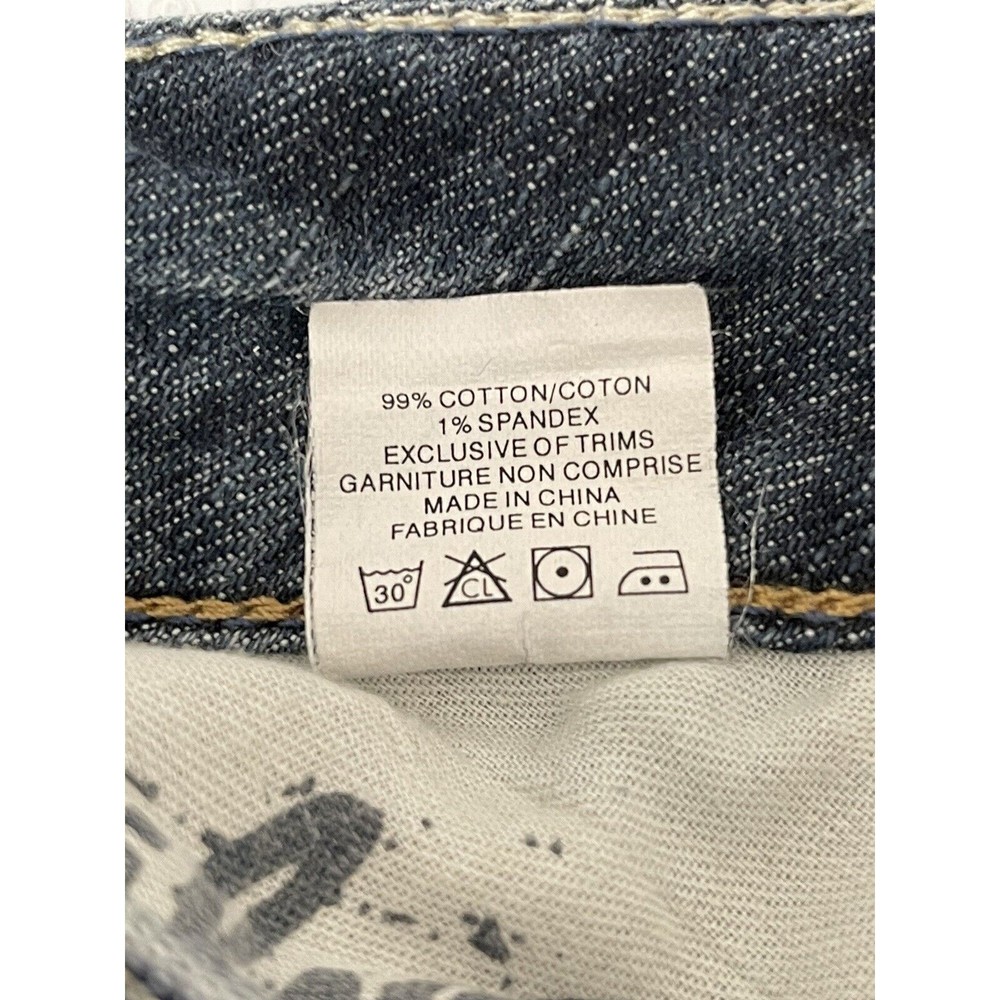 Silver Jeans Lexie Shorts Womens Sz 26 Mid Rise Light Distressed Stretch Cotton - Picture 10 of 10